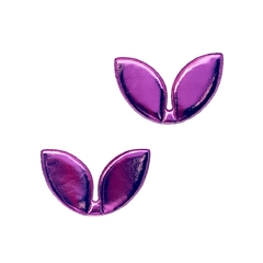 Aplique Orelha Coelhinho Cintilante Pink