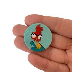 Aplique Elemento Galo Heihei Acrílico (Moana) - 2 unidades - comprar online