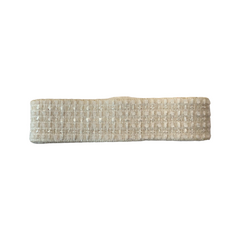 Fita Trabalhada Tweed Off White na internet