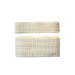 Fita Trabalhada Tweed Off White
