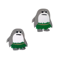 Aplique Maui Shark Head Curvado Acrílico (Moana)