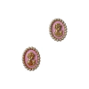 Aplique Luxo Rainha Com Pérolas Rosa Claro