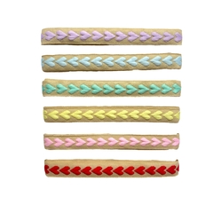 Fita Bordada Coração (10mm)