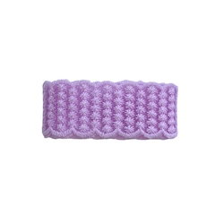 Fita Tule Bordado Escalope Margaridas (38mm)
