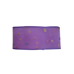 Fita Organza/Voal Poá Glitter (38mm) - comprar online