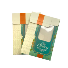 Caixa Retangular Páscoa com Visor Natureza - 2 unidades - ApliqueMe | Apliques incríveis para seu artesanato!