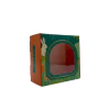 Caixa Quadrada Páscoa Pequena com Visor Natureza - 2 unidades - comprar online