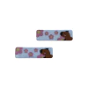 Aplique Hair Clips Capivara Florzinha Rosa Claro Acrílico