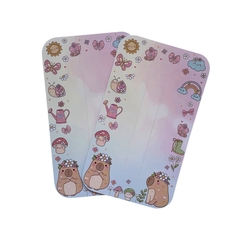 Cartela Personalizada 250G Capivara (9x15cm) - 10 unidades - comprar online