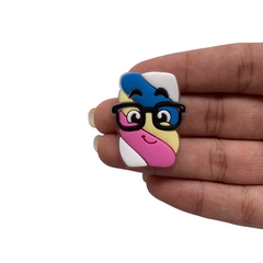 Aplique Bala Marshmallow V2 Emborrachado - 2 unidades na internet