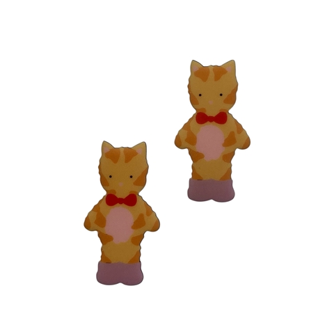 Aplique Bobbie Goods Gatinho Gravata Vermelha Corpinho