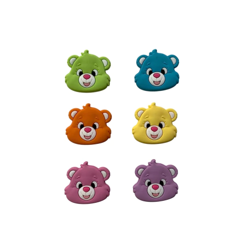 Aplique Ursinhos Carinhosos Rostinho Emborrachado (Misto)