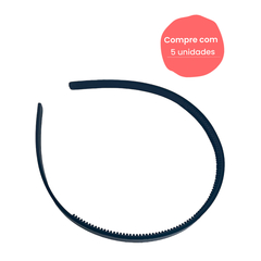 Tiara Resistente Preta (8mm) - comprar online