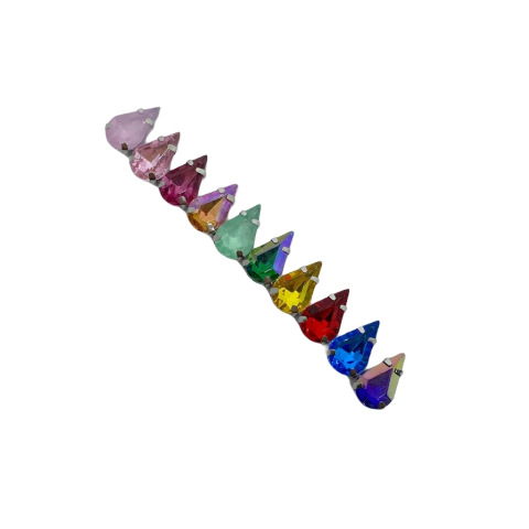 Aplique Pedra Gota (13mm)