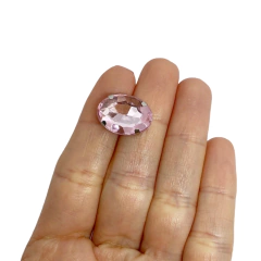 Aplique Pedra Oval (18mm)