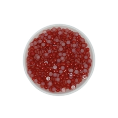 Aplique Chaton Meia Bola Vermelho (5mm)