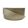 Fita Gorgurão com Brilho Sanding Cor 129 (Creme)