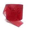 Fita Organza/Voal Sanding Vermelho 26