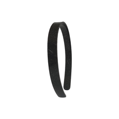 Tiara Acrílico Glitter Fino Preto - 2 unidades - comprar online