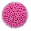 Mini Bolinha Sem Furo Fosca Rosa (6mm) - 25 gramas