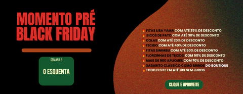 Imagem do banner rotativo ApliqueMe | Apliques incríveis para seu artesanato!