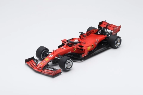 Miniatura Ferrari SF90 #5 F1 - S. Vettel GP Canadá 2019 - 1/18 Looksmart
