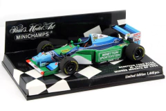 Miniatura Benetton B194 #5 - M. Schumacher - GP Mônaco 1994 - 1/43 Minichamps