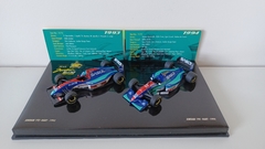 Miniatura Set Jordan Team 1993 1994 F1 - 1/43 Minichamps