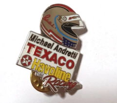 Pin - Capacete Michael Andretti Texaco