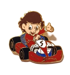 Pin - Ayrton Senna - Senninha Kart