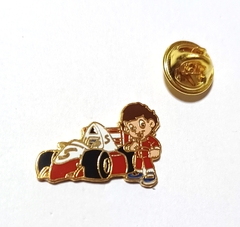 Pin - Ayrton Senna - Senninha Carro (sem alfinete)