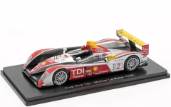 Miniatura Audi R10 TDi #2 - Le Mans 2008 - 1/43 Spark