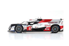 Miniatura Toyota TS050 #8 LMP1-H - F. Alonso - Vencedor Le Mans 2019 - 1/43 Spark