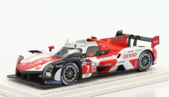 Miniatura Toyota GR010 Hybrid #7 - Vencedor Le Mans 2021 - 1/43 Spark