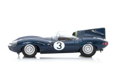 Miniatura Jaguar D-Type #3 - Vencedor Le Mans 1957 - 1/43 Spark