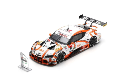 Miniatura Toyota GR Supra #36 - Campeão Super GT500 2023 - 1/43 Spark