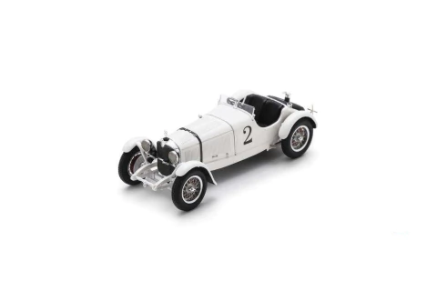 Miniatura Mercedes-Benz SSK #2 - vencedor 24h Spa-Francorchamps 1931 - 1/43 Spark
