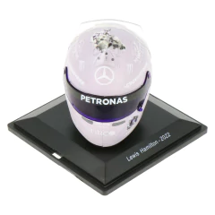 Miniatura Capacete Lewis Hamilton F1 - GP Mônaco 2022 - 1/5 Spark
