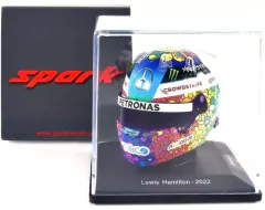 Miniatura Capacete Lewis Hamilton F1 - GP Japão 2022 - 1/5 Spark
