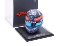 Miniatura Capacete George Russell F1 Japão 2022 - 1/5 Spark