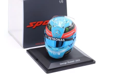 Miniatura Capacete George Russell F1 - GP Brasil 2022 - 1/5 Spark