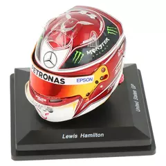 Miniatura Capacete F1 - Lewis Hamilton - Campeão 2019 - 1/5 Spark