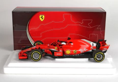 Miniatura Ferrari SF71H #5 F1 - S. Vettel - GP Austrália 2018 - 1/18 BBR Models