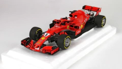 Miniatura Ferrari SF71H #5 F1 - S. Vettel - GP Austrália 2018 - 1/18 BBR Models