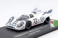 Miniatura Porsche 917K #22 Martini - Le Mans 1971 - 1/43 CMR