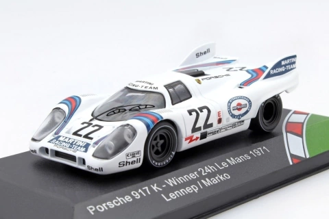 Miniatura Porsche 917K #22 Martini - Le Mans 1971 - 1/43 CMR