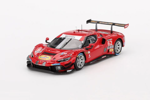 Miniatura Ferrari 296 GT3 #62 Risi - D. Serra - 24h Daytona 2023 - 1/43 BBR