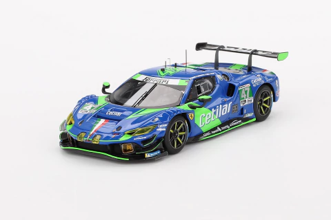 Miniatura Ferrari 296 GT3 #47 - 24hs Daytona 2023 - 1/43 BBR