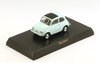 Miniatura Fiat 500 F Azul Gelo - 1/64 Kyosho