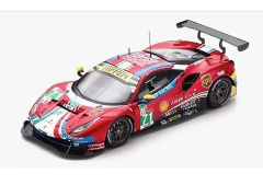Miniatura Ferrari 488 GTE Evo #71 LMGTE Pro - Le Mans 2019 - 1/43 Looksmart